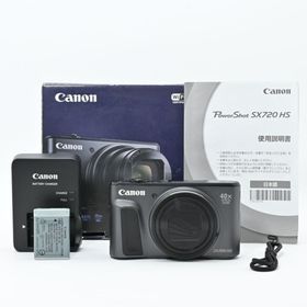 ＜良品＞ Canon PowerShot SX720 HS ブラック(コンパクトデジタルカメラ)