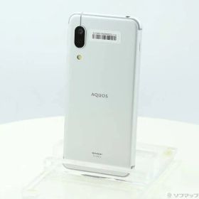 〔中古品〕 AQUOS sense3 lite 64GB シルバーホワイト SH-RM12 楽天 SIMフリー【295】