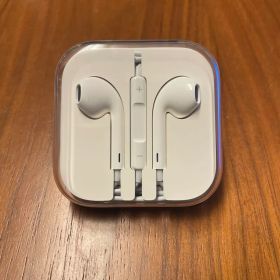【未使用】apple純正品 EarPods 端子:3.5mmイヤホンジャック-②