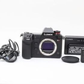 ★希少極上★ パナソニック Panasonic LUMIX S1R ボディ DC-S1R ブラック 《ショット数28343回・付属品多数》★完動品★ #081P902A508141