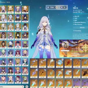 🔥 【アジア】💎57 レジェンド🔥アルレッキーノ C1+1🔥ヌヴィレット🔥キィニチ C1🔥閑雲 C1🔥申鶴 C1🔥ティグナリ 完凸✨74 ゴールド スター3500💎 原石✴️8 紡がれた運命 リセマラ🦹コスチューム🌸崩壊