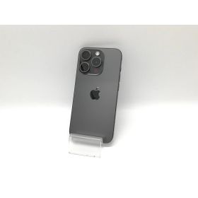 【中古】【赤ロム保証あり】Apple docomo 【SIMフリー】 iPhone 15 Pro 128GB ブラックチタニウム MTU73J/A【福岡天神】保証期間1ヶ月【ランクB】