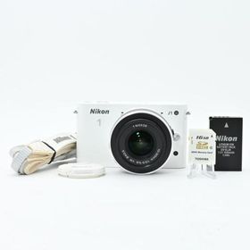 ＜良品＞ Nikon 1 J1 標準ズームレンズキット ホワイト｜小型軽量ミラーレス｜N1 J1HLK WH