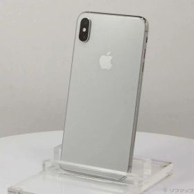 【中古】Apple(アップル) iPhoneXS Max 256GB シルバー MT6V2J／A SIMフリー 【377-ud】