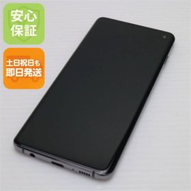 ギャラクシー(Galaxy)のSC-03L Galaxy S10 プリズムブラック M999 SIMロック解除済み(スマートフォン本体)