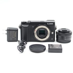 ■シャッター数9109枚！極上品■ PANASONIC LUMIX GX7 Mark II 標準ズームレンズキット DMC-GX7MK2K ブラック ミラーレス一眼カメラ パナソニック