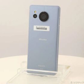 〔中古品〕 AQUOS sense7 128GB ブルー SH-53C docomo SIMフリー【295】