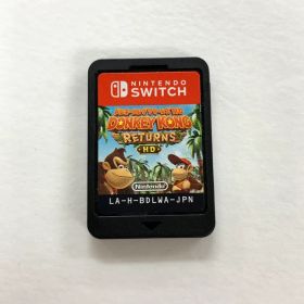 【中古品】 Nintendo Switch ニンテンドー スイッチ ソフト ドンキーコング リターンズ HD ソフトのみ 【029-251114-mh-22-fuz】