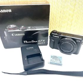 Canon PowerShot G7 X Mark II 本体 ブラック