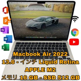 Macbook Air 2022 | M2-16GB-256GB