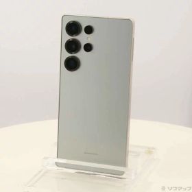 【中古】SAMSUNG(サムスン) Galaxy S25 Ultra 256GB チタニウムジェードグリーン SM-S938Q SIMフリー 【262-ud】