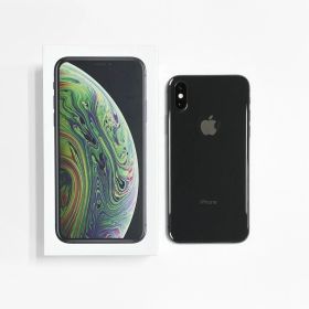 【中古】iPhoneXs 256GB バッテリー72％(劣化) スペースグレイ SIMロックなし docomo 本体 iPhoneXS [1262]
