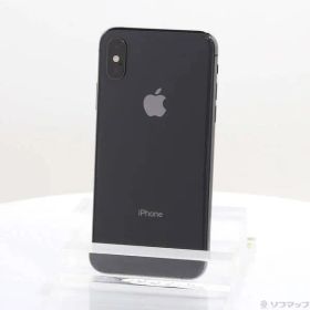 〔中古品〕 iPhoneXS 256GB スペースグレイ MTE02J／A SIMフリー【305】