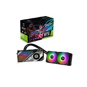 ASUS ROG Strix LC NVIDIA GeForce RTX 3090 Ti OC Edition Gaming Graphics Card (PCIe 4.0, 24GB GDDR6X, HDMI 2.1, DisplayPort 1.4a, Full-Coverag_並行輸入