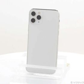 〔中古品〕 iPhone11 Pro 64GB シルバー MWC32J／A SIMフリー【262】