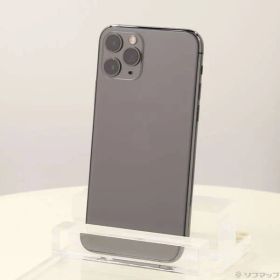 〔中古品〕 iPhone11 Pro 64GB スペースグレイ MWC22J／A SIMフリー【348】