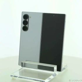 【中古】SAMSUNG(サムスン) Galaxy Z Fold6 512GB シルバーシャドウ SCG28 au SIMフリー 〔ネットワーク利用制限▲〕 【258-ud】