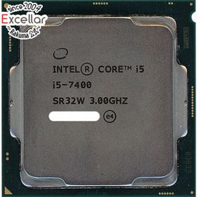 インテル(intel)のCore i5 7400 3.0GHz 6M LGA1151 65W SR32W(PCパーツ)