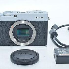 482★美品・ショット数3759回★富士フイルム(FUJIFILM) ミラーレスデジタルカメラ X-E4 ボディ シルバー F X-E4-S