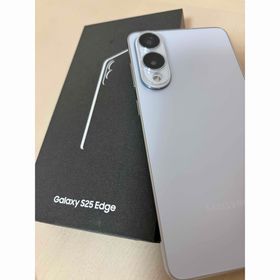 ギャラクシー(Galaxy)の［極美品］韓国版 Galaxy S25 edge アイシーブルー 512GB(スマートフォン本体)