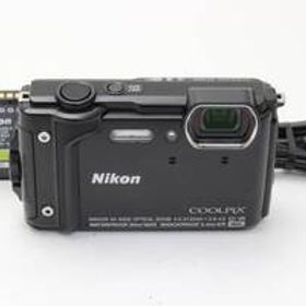 AB (良品) Nikon ニコン COOLPIX W300 ブラック 防水 初期不良返品無料 11-47