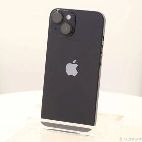 〔中古品〕 iPhone14 128GB ミッドナイト MPUD3J／A SIMフリー 〔ネットワーク利用制限▲〕【258】