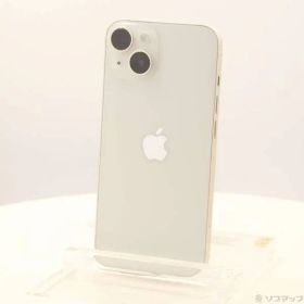 〔中古品〕 iPhone14 128GB スターライト MPUQ3J／A SIMフリー【258】