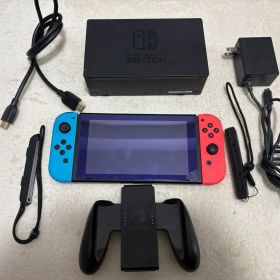 Nintendo Switch 本体セット ネオンカラー動作確認済み・付属品あり