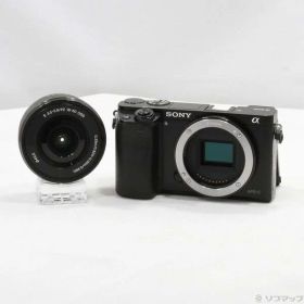 【中古】SONY(ソニー) α6000 パワーズームレンズキット ブラック ILCE-6000L 【262-ud】