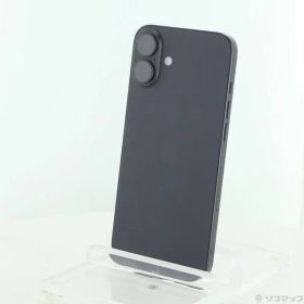 〔中古品〕 iPhone16 Plus 512GB ブラック MXVN3J／A SIMフリー【349】