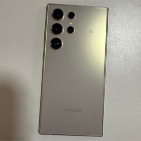 ギャラクシー(Galaxy)の国内版 Galaxy S24 Ultra チタニウムグレー SIMフリー(スマートフォン本体)