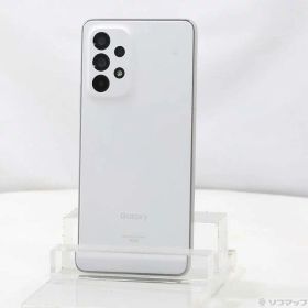 【中古】GALAXY(ギャラクシー) Galaxy A53 5G 128GB オーサムホワイト SCG15 au SIMフリー 【269-ud】