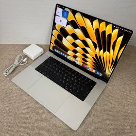 Apple MacBook Pro 16(2021, A2485) M1 Pro / RAM 32GB / SSD 512GB / シルバー / 充放電回数 : 94 [MC093]