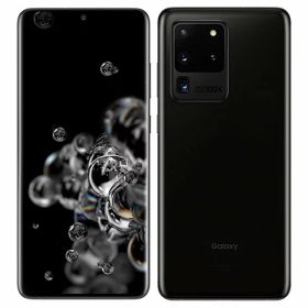 【中古】【安心保証】 Galaxy S20 Ultra 5G SCG03[128GB] au コスミックブラック