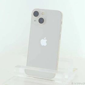 〔中古品〕 iPhone13 mini 128GB スターライト MLJE3J／A SIMフリー【262】