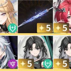 【オスカル出品】ザンニー+カルテジア+定めを覆す荊冠+シャコンヌ+森のアリア+カカロ1凸+鑑心1凸 | 鳴潮(Wuthering Waves)のアカウントデータ、RMTの販売・買取一覧