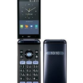 携帯電話 GRATINA KYF37 (ネイビーブラック) [KYF37SKA]（本体状態難） 携帯電話