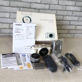 *美品*OLYMPUS/オリンパス*PEN*E-PL10*14-42mm*EZレンズキット*ミラーレス*一眼カメラ*ホワイト*