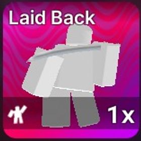 デスボール LAID BACKポーズ レイドバック | ロブロックス(ROBLOX)のアカウントデータ、RMTの販売・買取一覧
