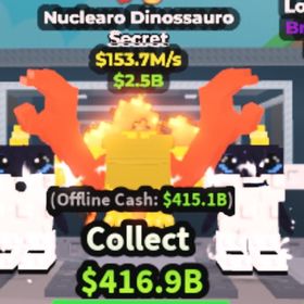 🦀🔥変異 Gold Nuclearo Dinossauro 153.7M/s | ロブロックス(ROBLOX)のアカウントデータ、RMTの販売・買取一覧