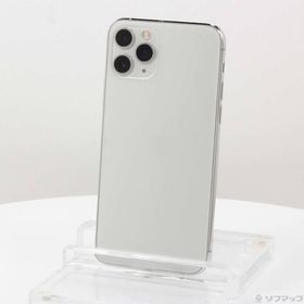 〔中古〕Apple(アップル) iPhone11 Pro 64GB シルバー MWC32J／A SIMフリー〔377-ud〕