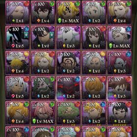 引退アカウント！格安で販売中‼️ | グラクロのアカウントデータ、RMTの販売・買取一覧