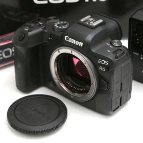【中古】【良品】キヤノン EOS R6 ボディ（センサー清掃済み） CA01-B3641-2P5 CANON キヤノン RFマウント ミラーレス フルサイズ EOS 手ブレ補正 4K対応