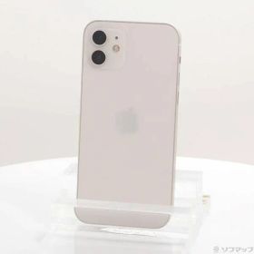〔中古品〕 iPhone12 64GB ホワイト MGHP3J／A SIMフリー【297】