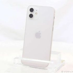 〔中古品〕 iPhone12 64GB ホワイト MGHP3J／A SIMフリー【247】