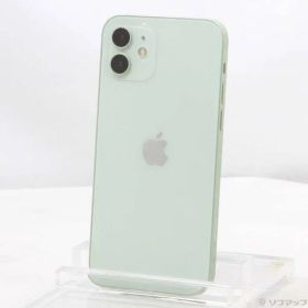 〔中古品〕 iPhone12 64GB グリーン MGHT3J／A SIMフリー【371】