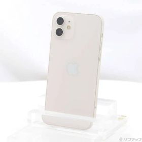 〔中古品〕 iPhone12 128GB ホワイト MGHV3J／A SIMフリー【258】
