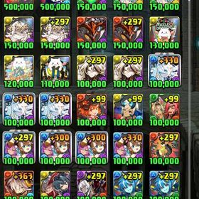 ランク1170 王冠111 | パズドラ(パズル＆ドラゴンズ)のアカウントデータ、RMTの販売・買取一覧