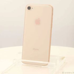 〔中古品〕 iPhone8 64GB ゴールド MQ7A2J／A SIMフリー【348】