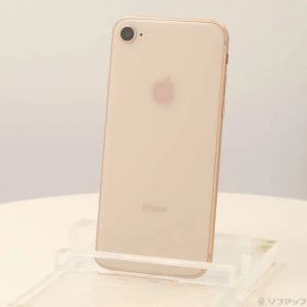 〔中古品〕 iPhone8 64GB ゴールド MQ7A2J／A SIMフリー【305】
